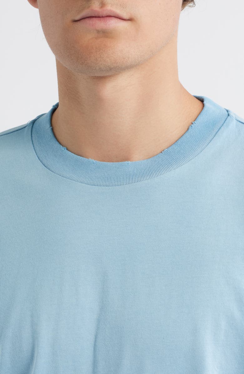 Elwood Core Oversize Organic Cotton Jersey T-Shirt, Alternate, color, Sun Faded Baby Blue
