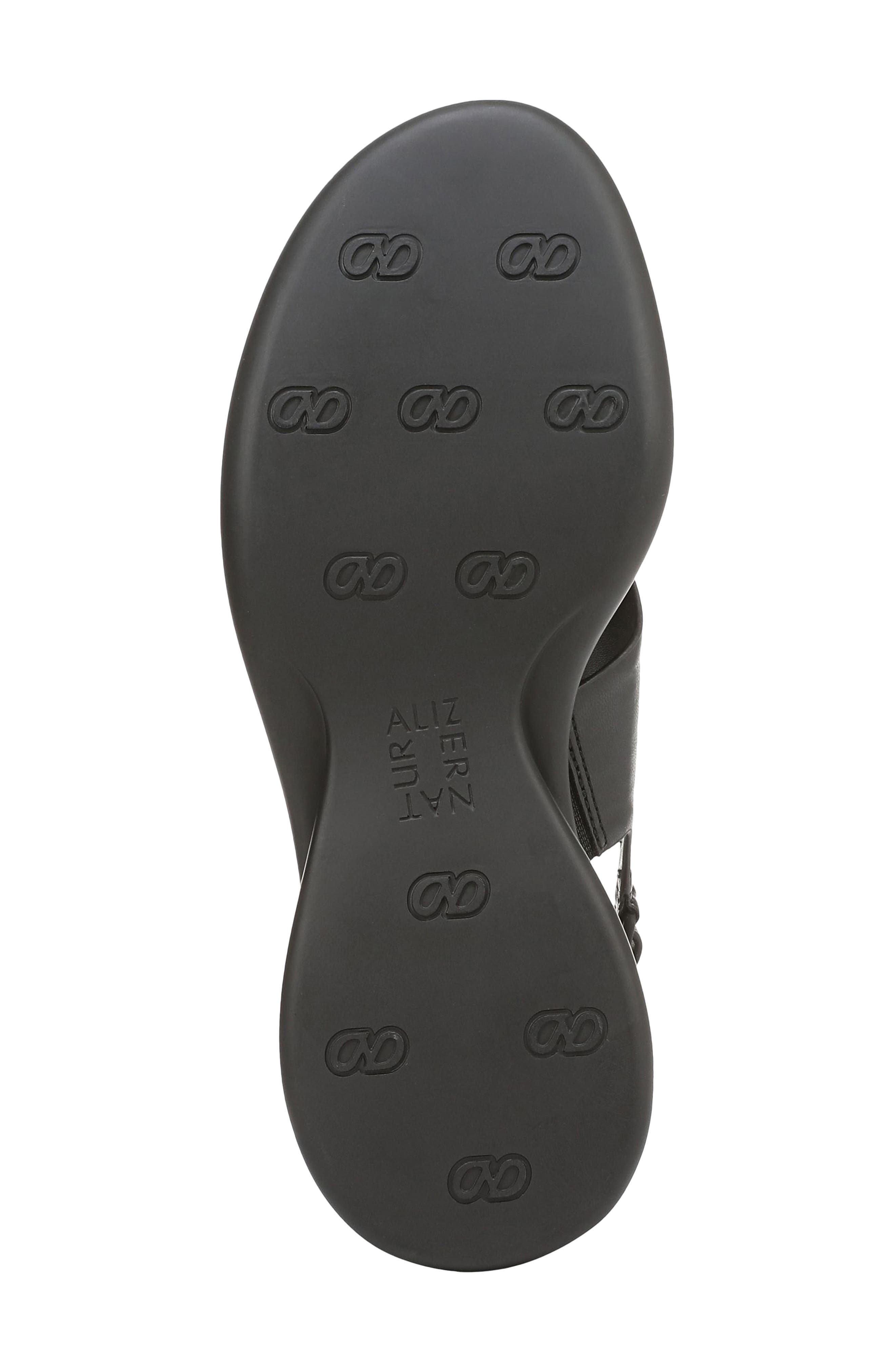 Naturalizer Lillian Slingback Sandal, Alternate, color, Black