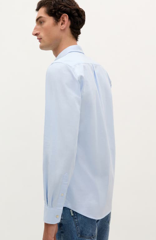 Scalpers Tromso Oxford Bd Shirt In Blue