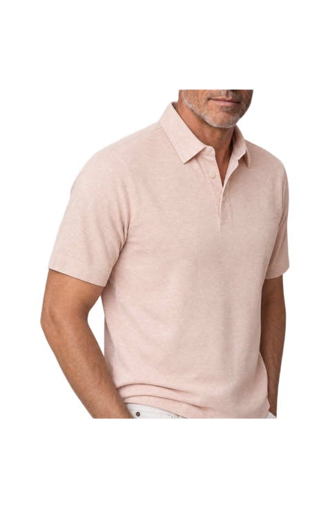 Taylor Pique Linen Polo