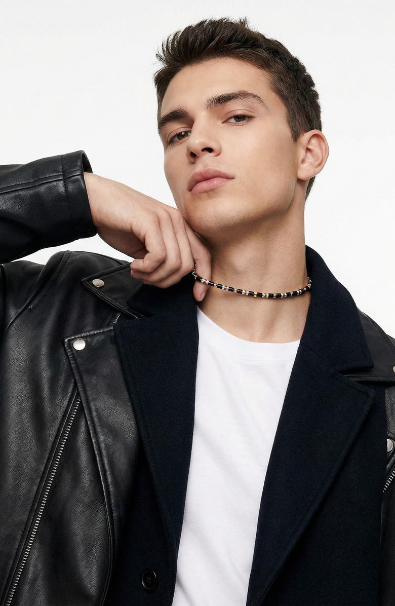 EYE CANDY LOS ANGELES Men's Alexander Beaded Necklace, Alternate, color, 