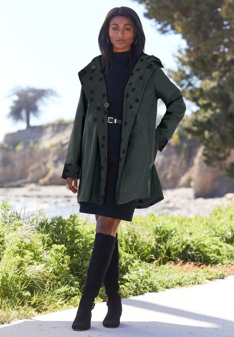 Reversible A-Line Raincoat (Plus)