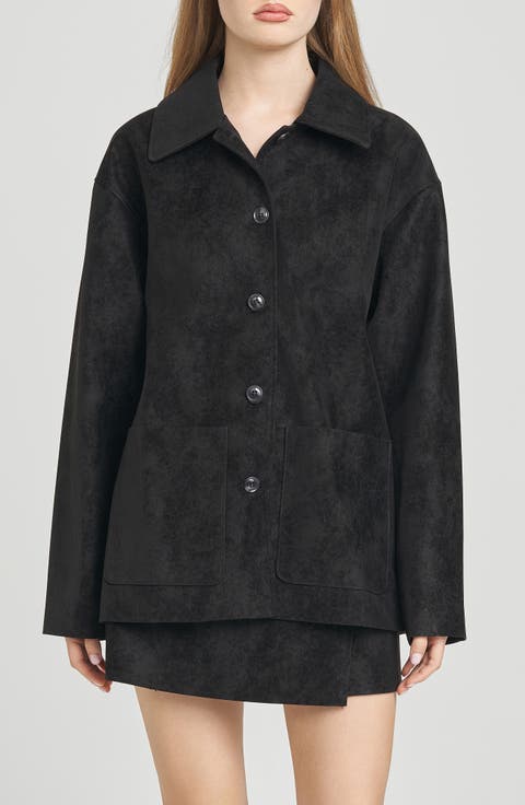 Rita Faux Suede Jacket