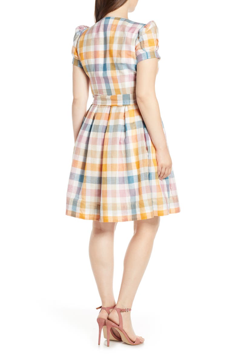 Poppy Button Down Shirtdress, Alternate, color, PINK/ CORAL MULTI