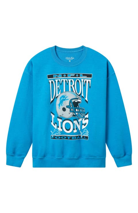 Detroit Lions Helmet Crewneck Sweatshirt