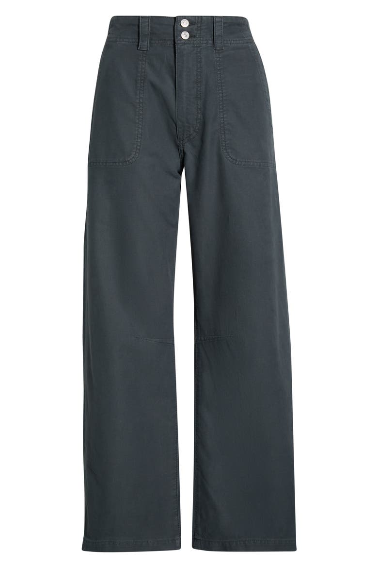 Arellia High Waist Barrel Jeans, Alternate, color, VINTAGE DARK COBBLESTONE