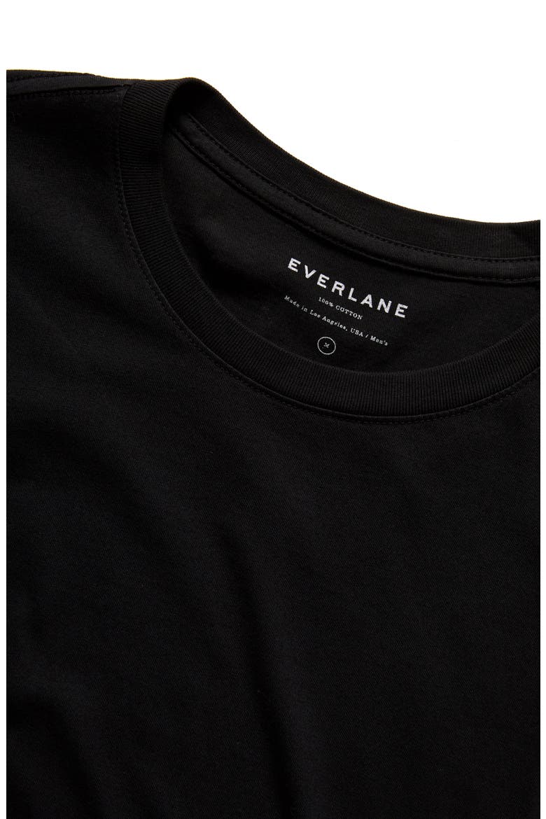 The Cotton Crew T-Shirt, Alternate, color, TRUE BLACK