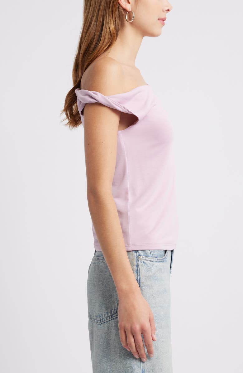 Open Edit One Shoulder Top, Alternate, color,