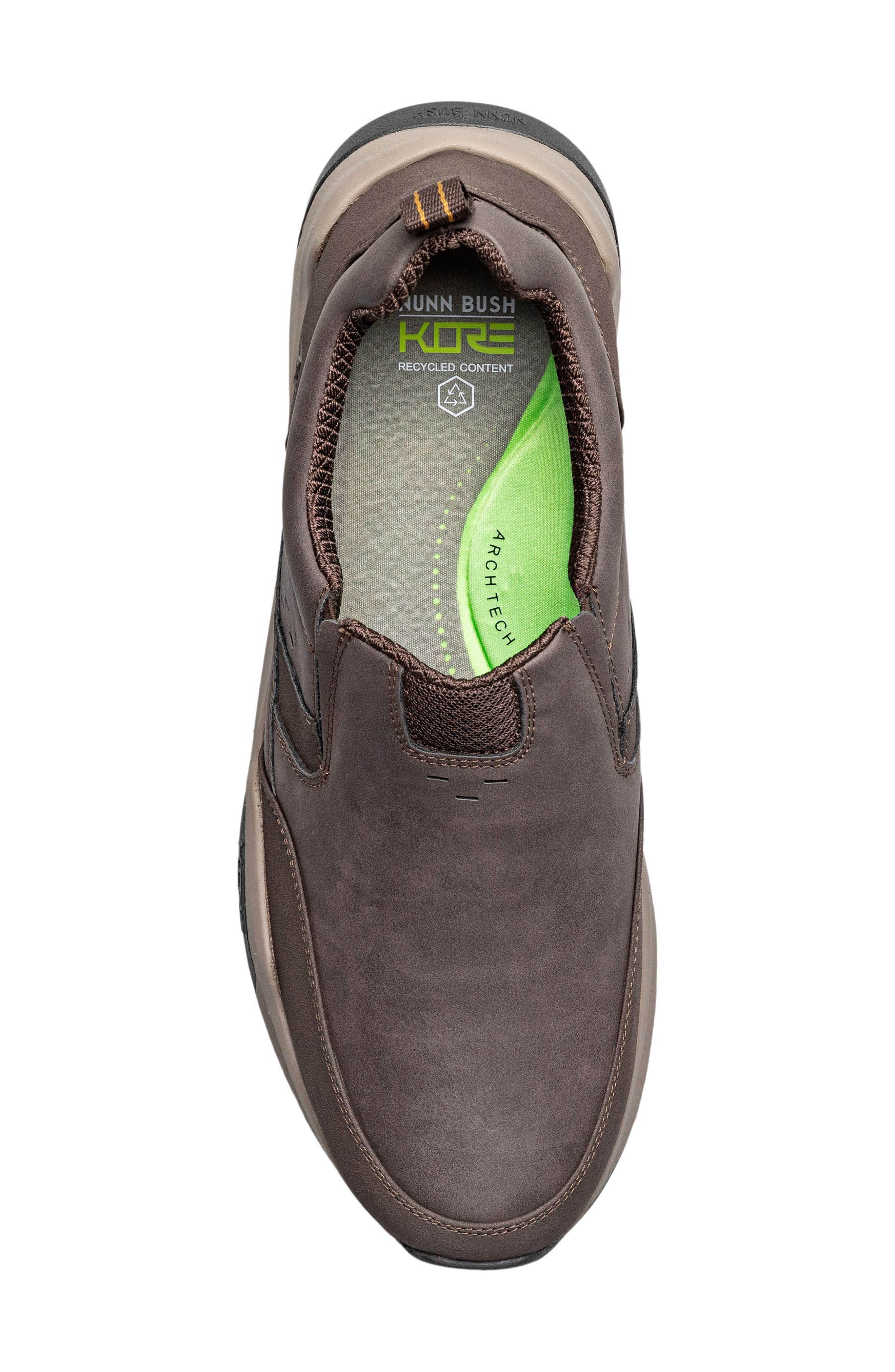 Kore Cliffside Moc Toe Slip On, Alternate, color, BROWN