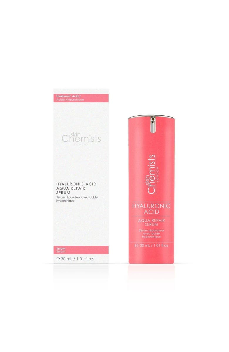 SKINCHEMISTS SC Hyaluronic Acid Aqua Repair Serum 30ml for Dryness, Fine Lines & Wrinkles, Alternate, color, White