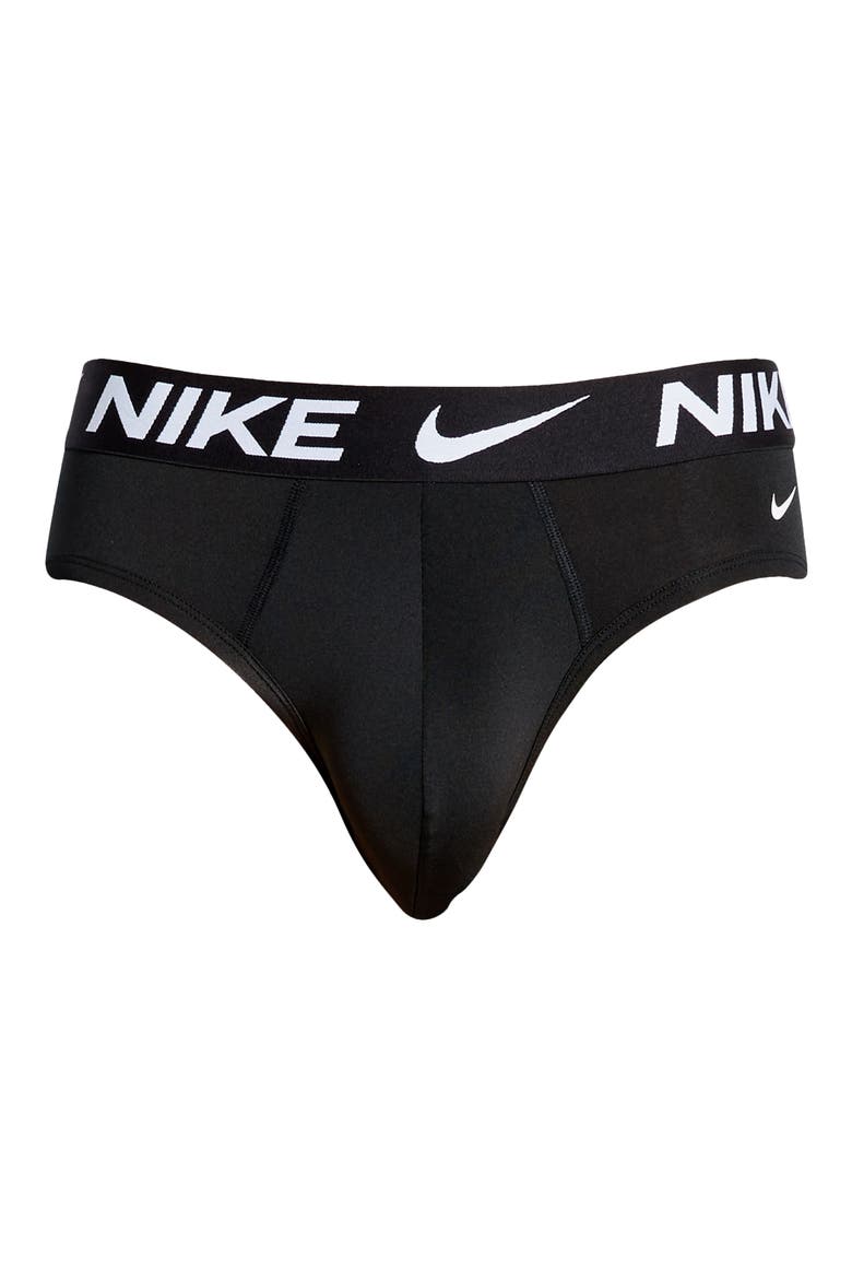 Dri-FIT 3-Pack Performance Hip Briefs, Alternate, color, BLACK
