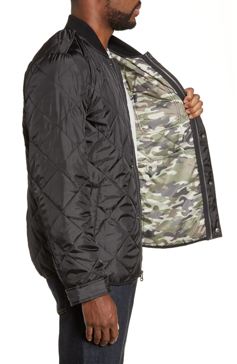 Cole Haan Quilted Water Resistant Jacket, Alternate, color, 