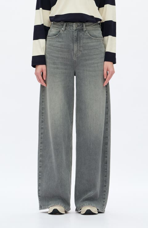 High Waist Wide Leg Jeans