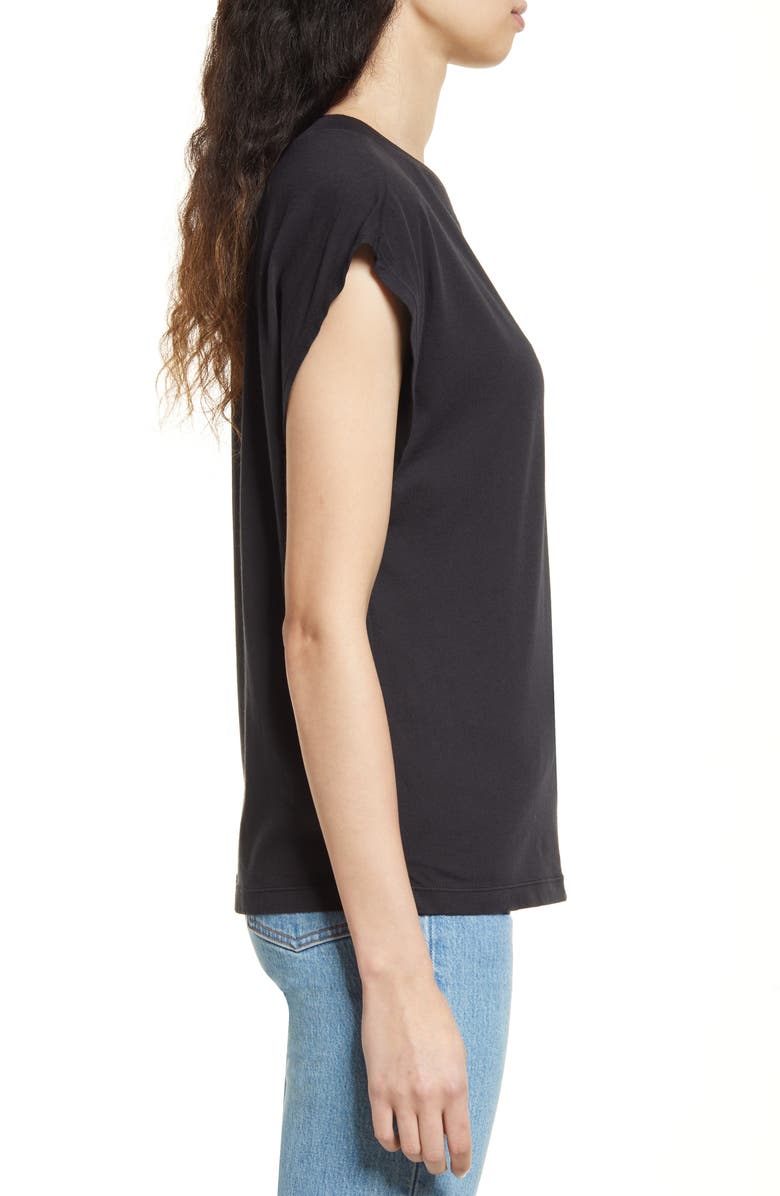 Treasure & Bond Washed Cap Sleeve T-Shirt, Alternate, color, 