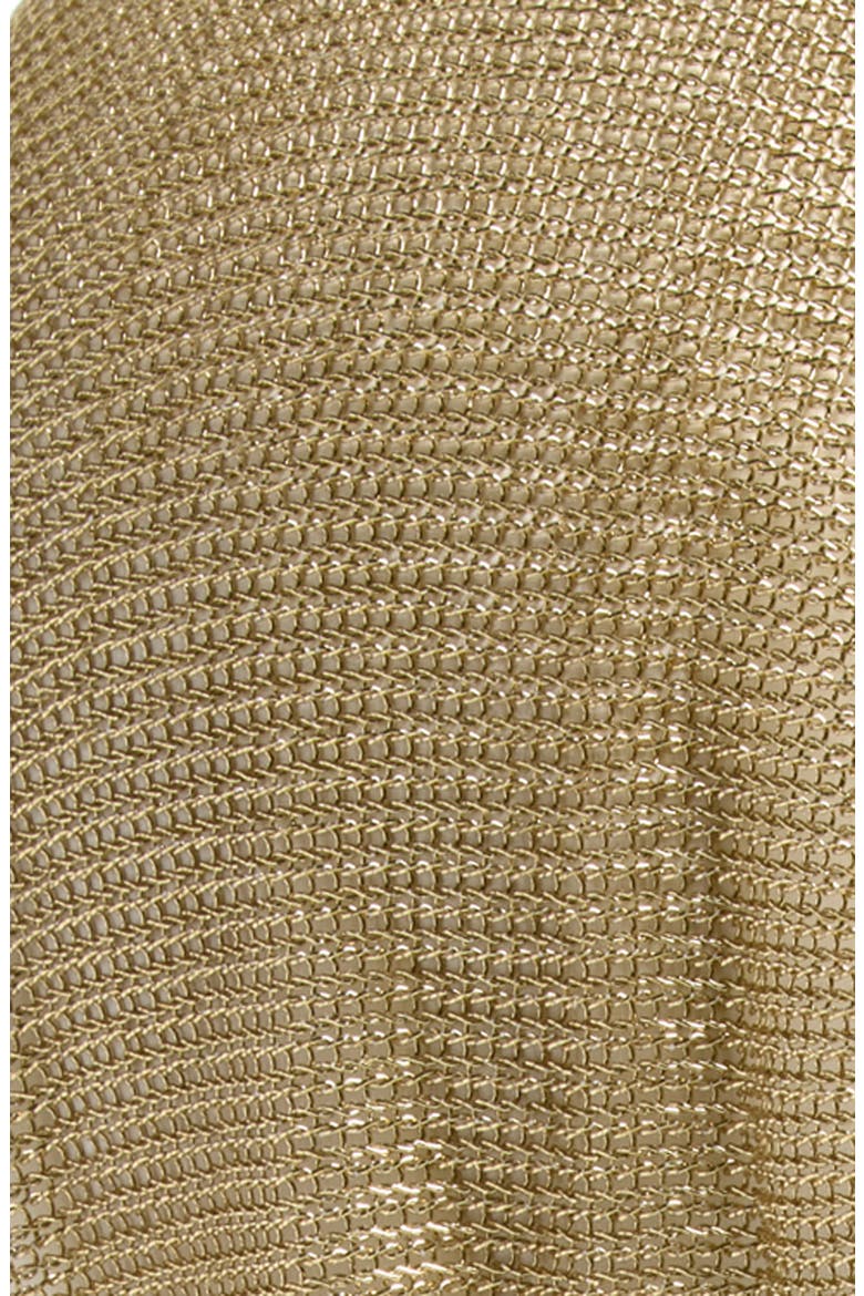 Metallic Head Scarf, Alternate, color, GOLD