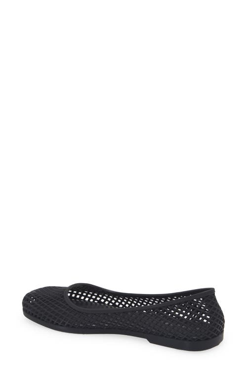 Jeffrey Campbell Day Off Flat In Black Matte