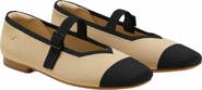 VIVAIA Margot Mary-Jane Square-Toe Ballet Flats
