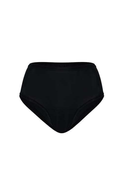 Cheeky Cherry Leakproof Everyday Liner Ultra Smooth Full Brief In Onyx