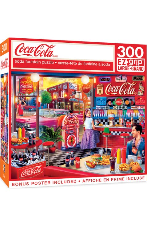 Coca-Cola Soda Fountain 300 Piece Puzzle