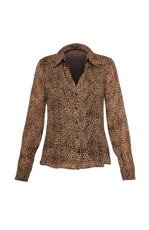 As By Df Revolution Blouse In Animal Print