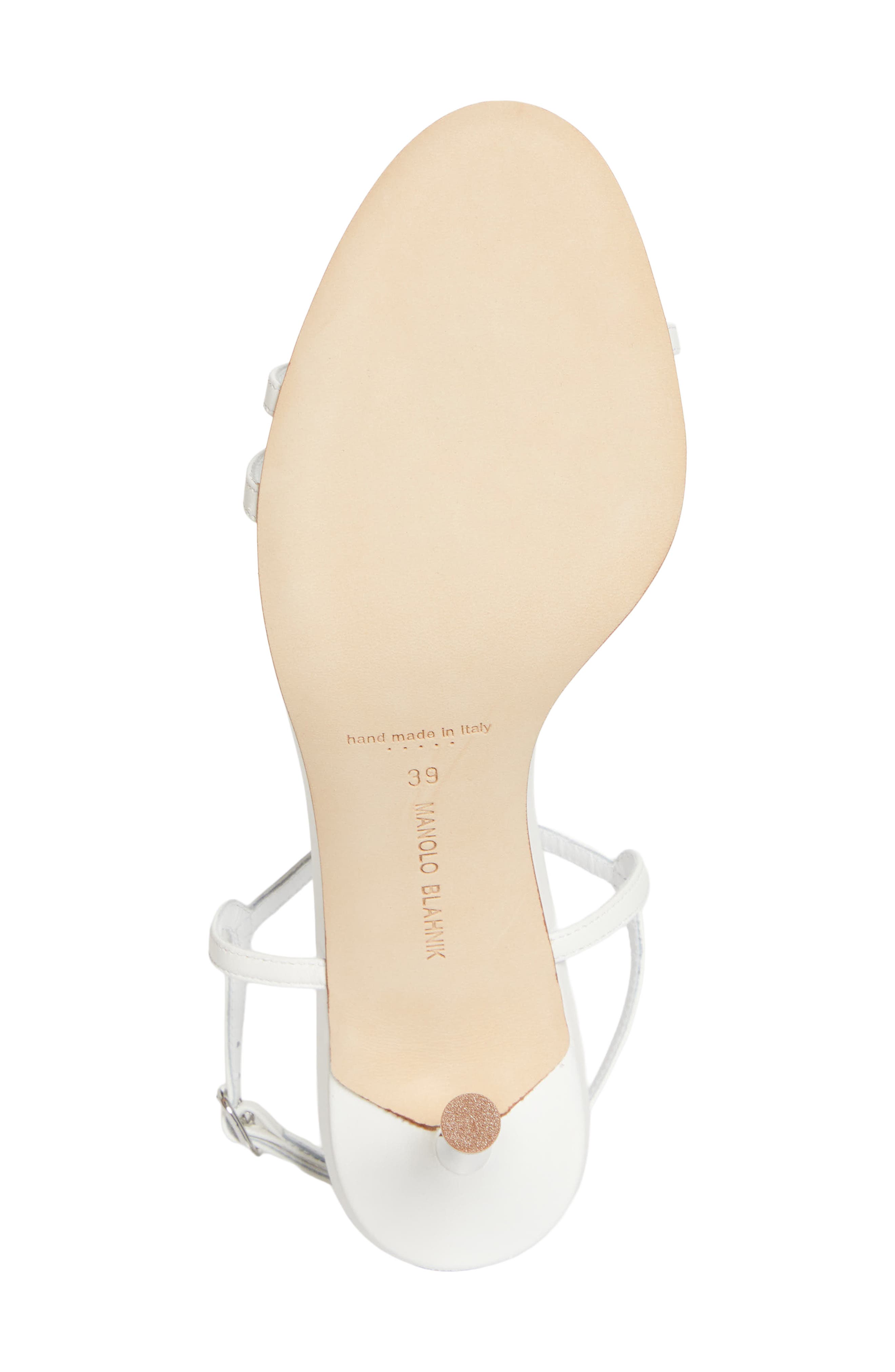 Manolo Blahnik Ciagapla Sandal, Alternate, color, Whit1012