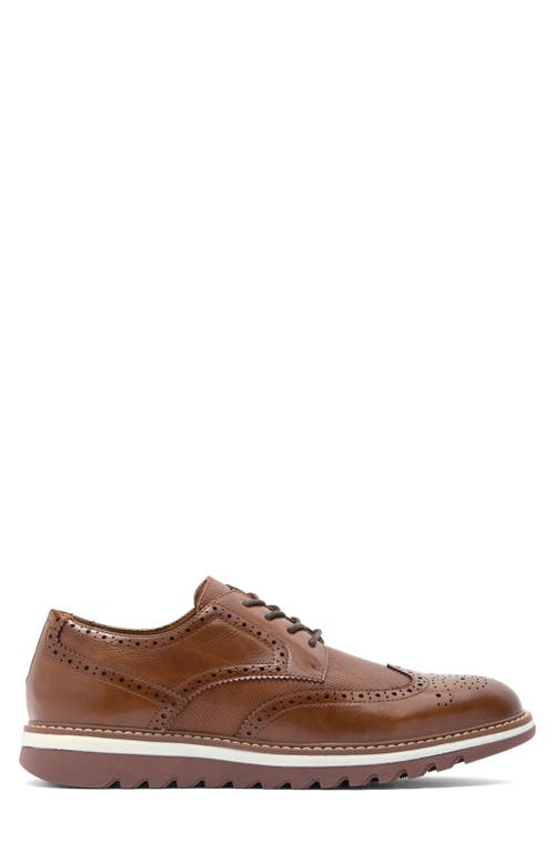 Madden Silloxx Whipstitch Derby In Cognac