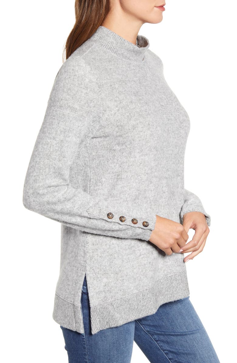 Wit & Wisdom Mock Neck Sweater, Alternate, color, 