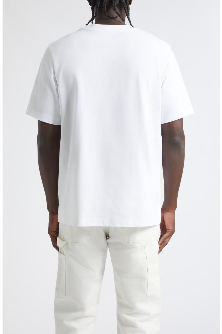 Diamond Logo Organic Cotton Graphic T-Shirt, Alternate, color, WHITE JERSEY