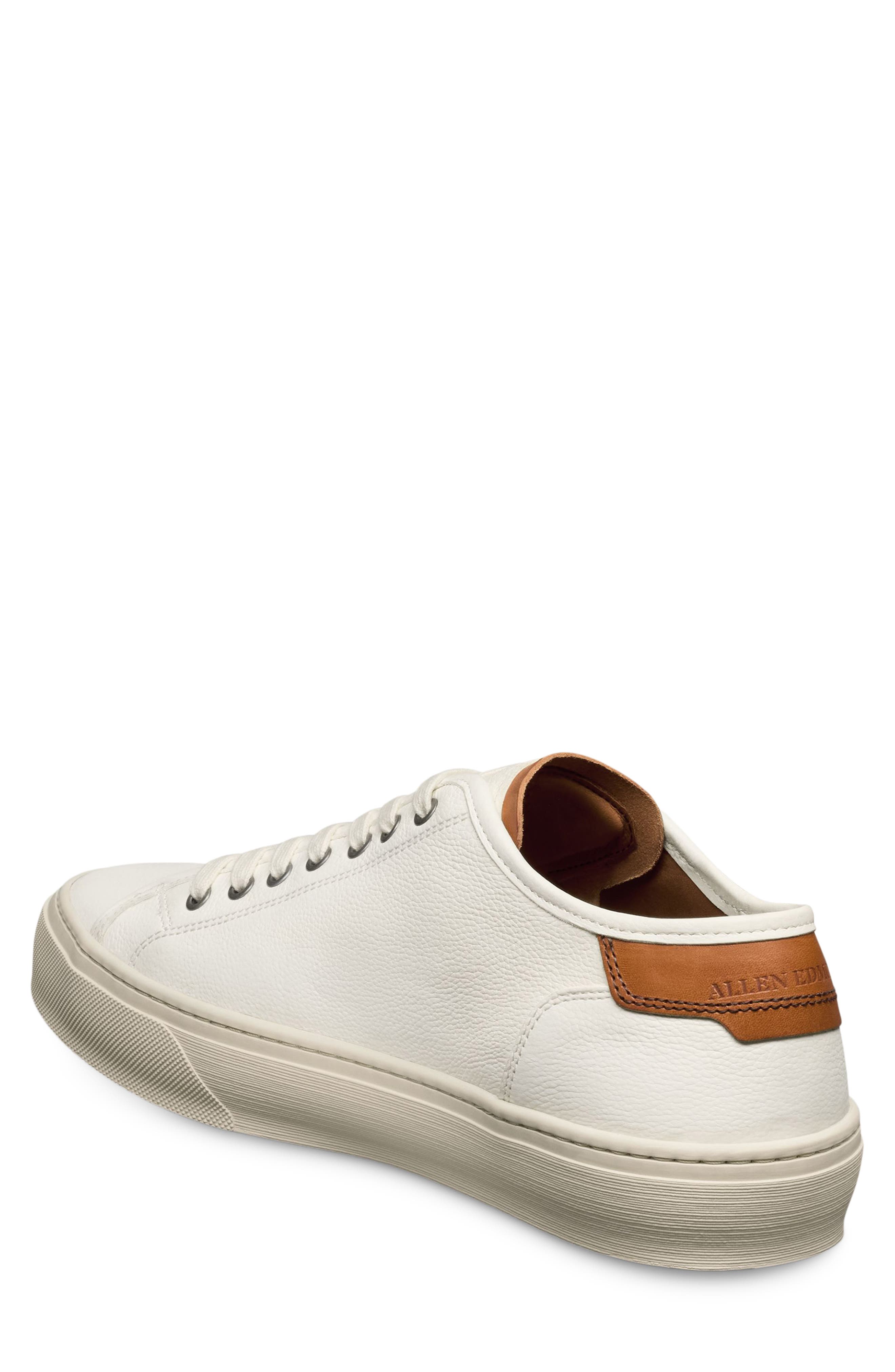 Allen Edmonds Jones Low Top Sneaker, Alternate, color, White