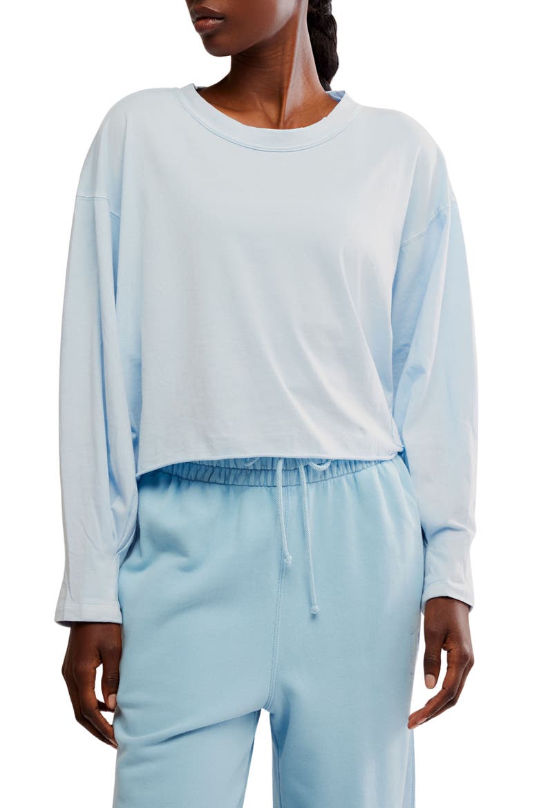 FP Movement Inspire Pullover, Main, color, ARCTIC SNOW