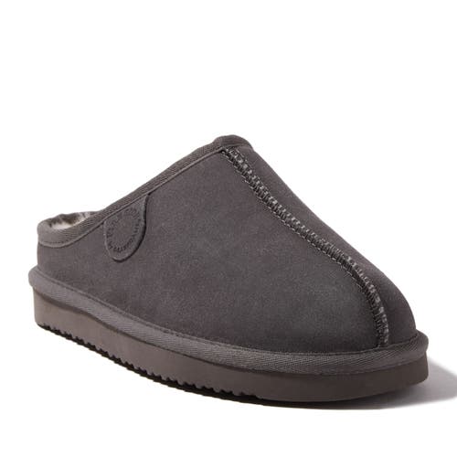 Dearfoams Fireside Greta Genuine Shearling Clog Slipper In Multi