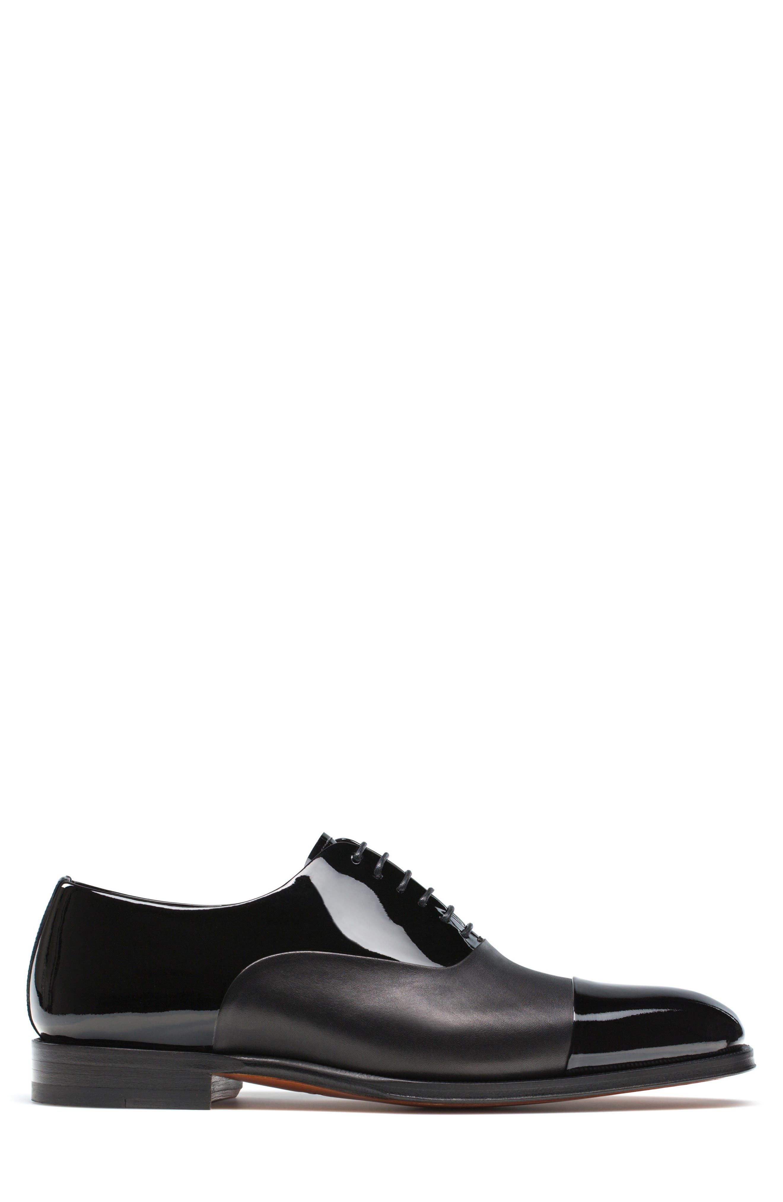 Magnanni Cesar Cap Toe Oxford, Alternate, color, Black