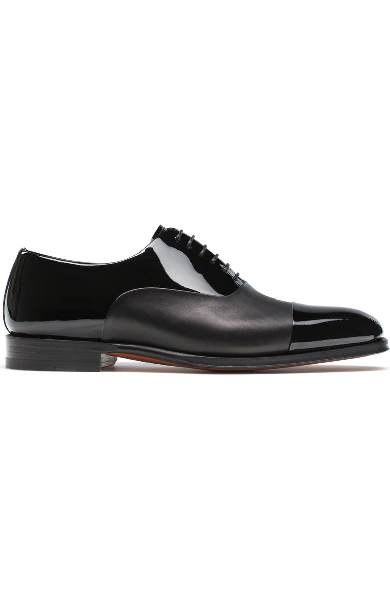 Magnanni Cesar Cap Toe Oxford, Alternate, color, Black