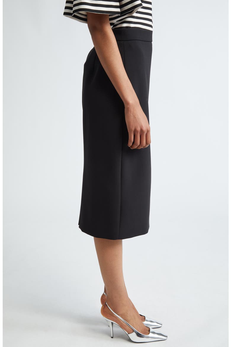 Lubiana Pencil Skirt, Alternate, color, BLACK