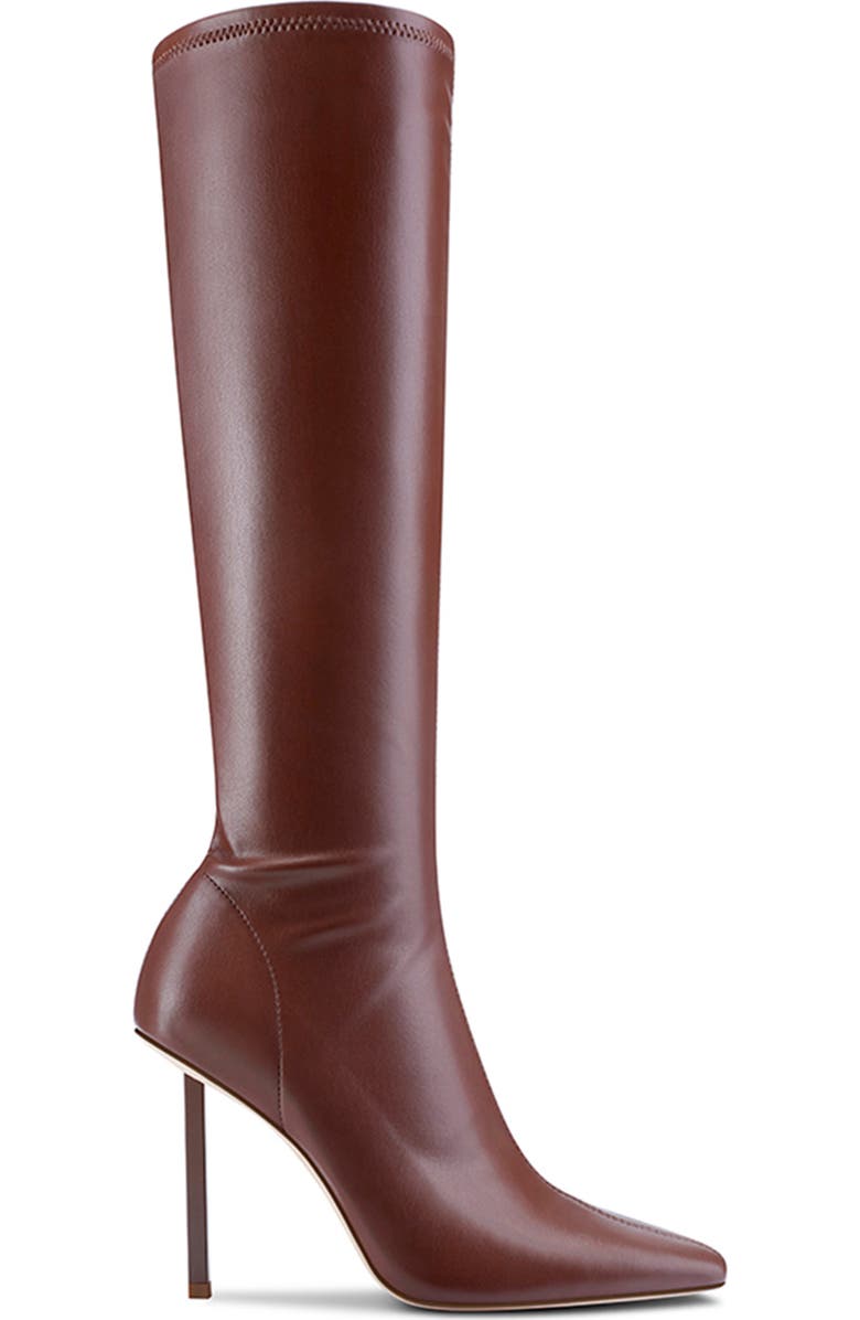 Femme LA Whistler Pointed Toe Knee High Boot, Alternate, color, Coco