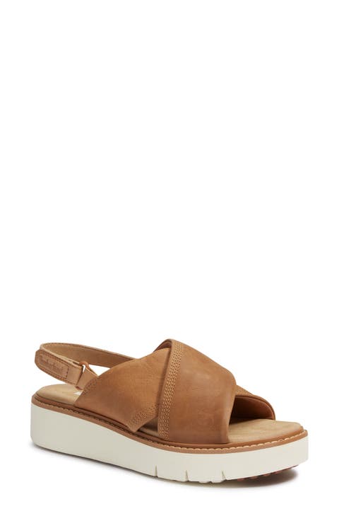 シューズ・サンダルその他 TIMBERLAND Woman Flat sandals Beige TB0A2R5FEN21 Women's Calista Bay Thong Sandal