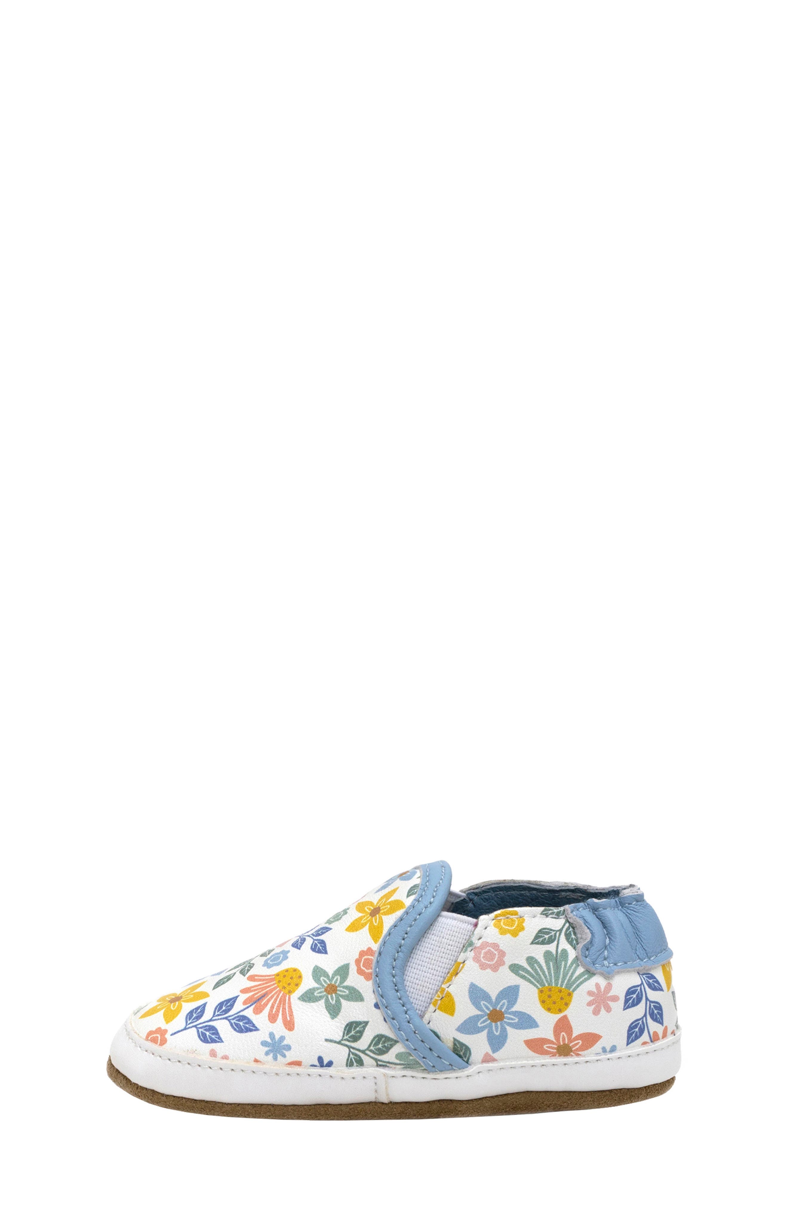 Robeez<sup>®</sup> Bloom Crib Shoe, Alternate, color, 