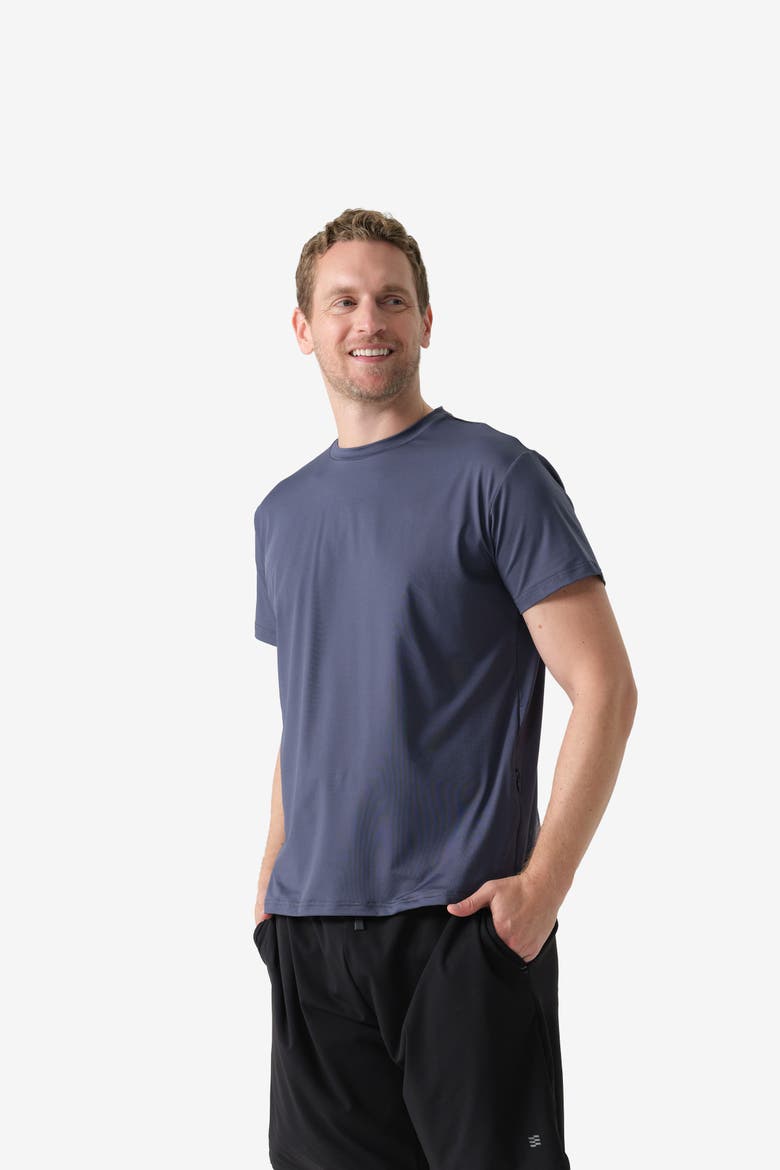 Men's Baseline DriComfort Short Sleeve Tee, Main, color, Arctic Blue