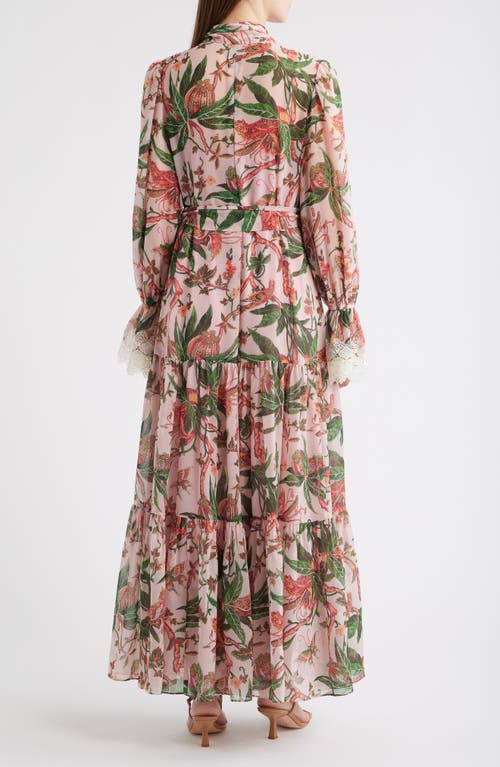 Kobi Halperin Payne Long Sleeve Maxi Dress