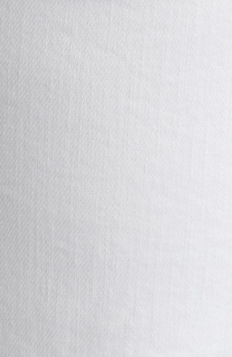 Mavi Jeans Anika Raw Hem High Waist Crop Flare Jeans, Alternate, color, White La Blue