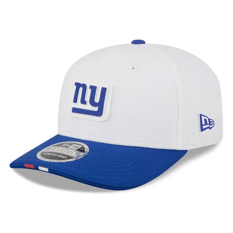 Men's New Era  White/Royal New York Giants 2025 NFL Training Camp 9SEVENTY Adjustable Hat