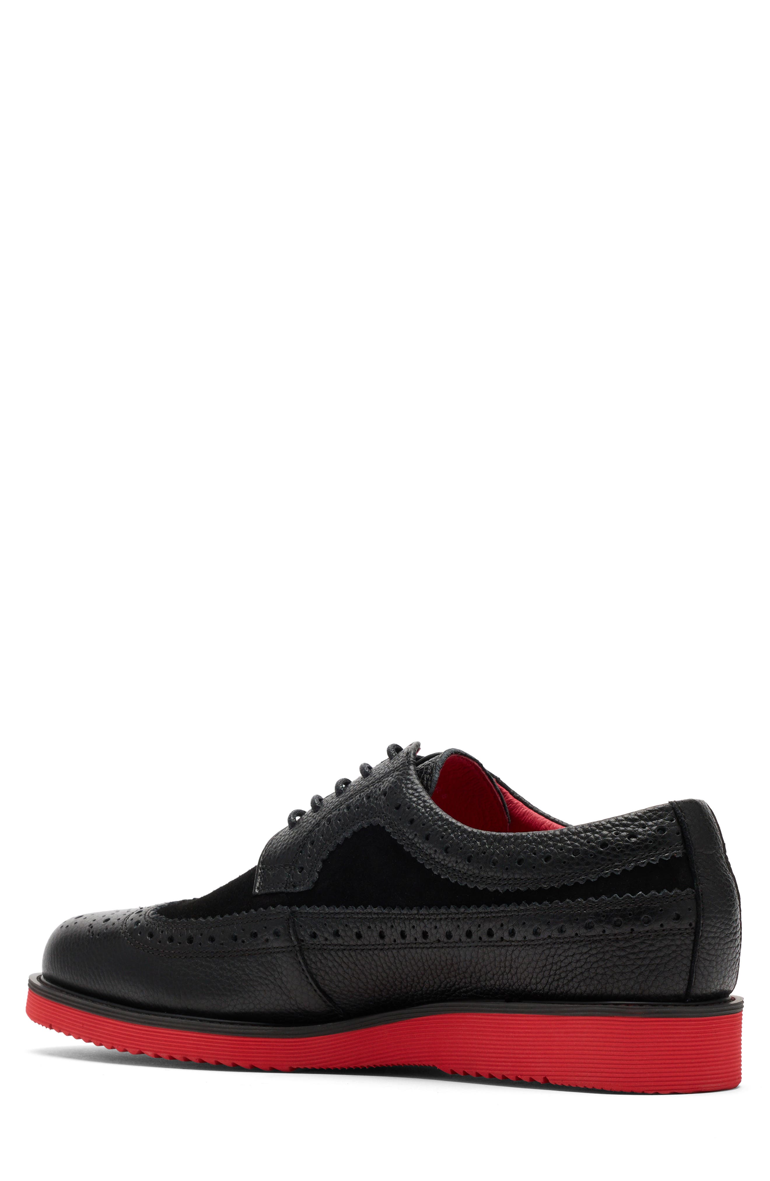 MARC NOLAN Alexander Wingtip Derby, Alternate, color, Black