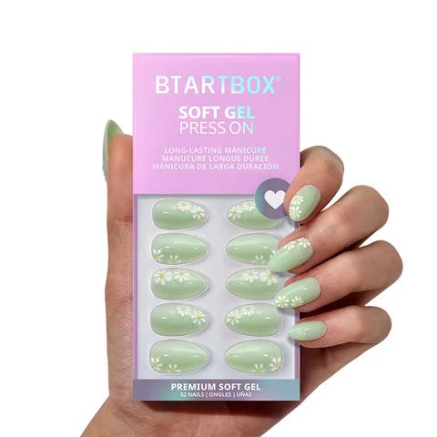 Press-on Nails Set Short Almond