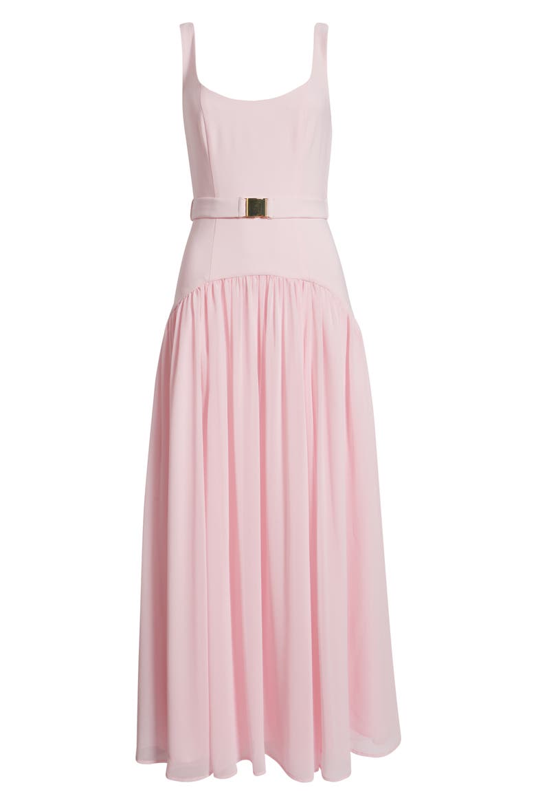 Drop Waist Sleeveless Maxi Dress, Alternate, color, PINK