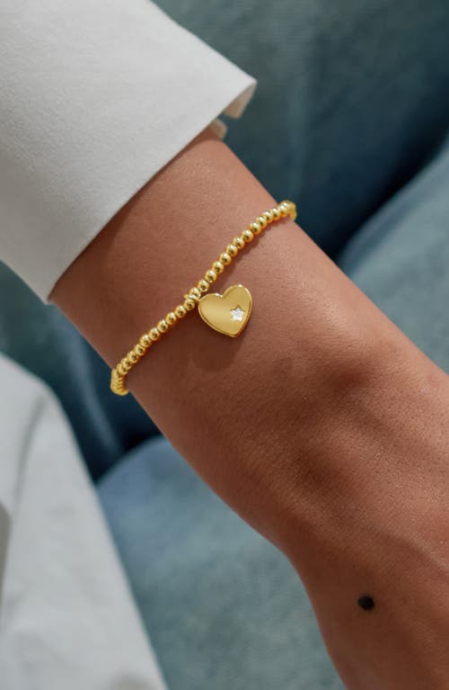 A Littles & Co. A Littles & Co A Little 'favorite Person' Bracelet In Gold-tone Plating In Gold