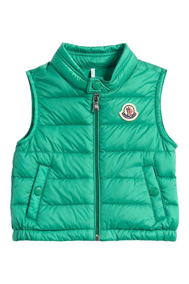 Kids' Amaury Puffer Vest, Main, color, GREEN