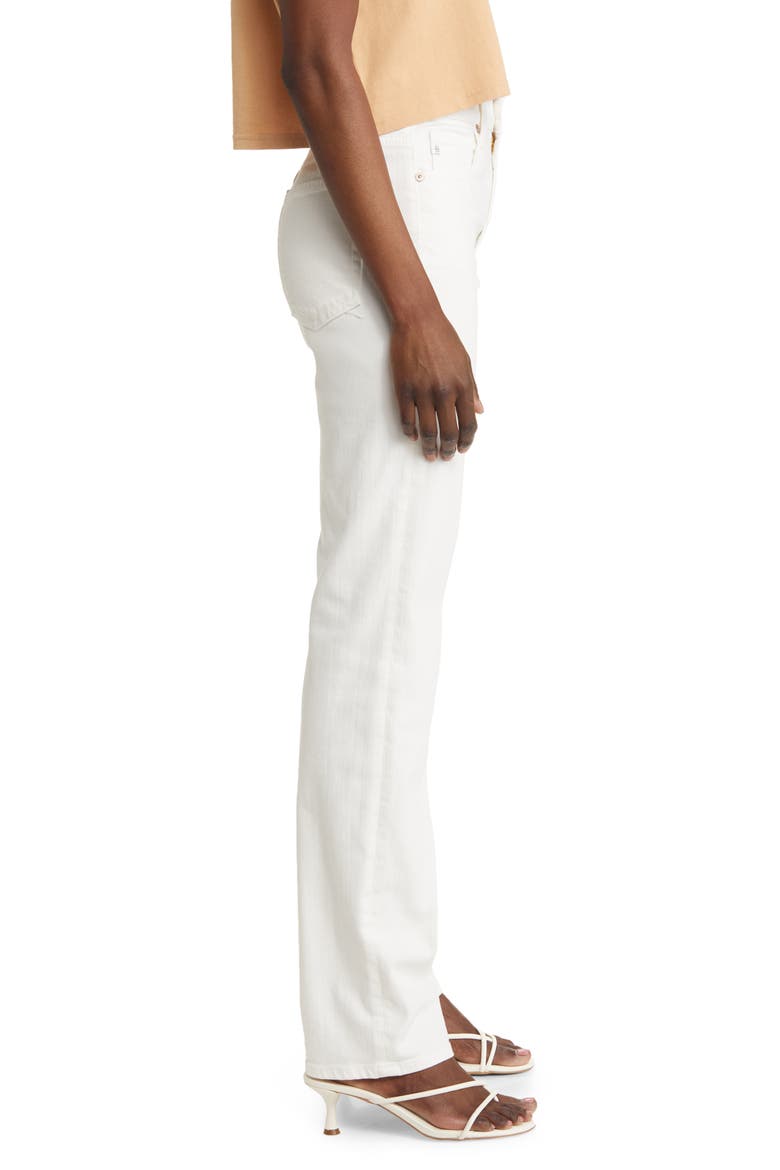 Alexxis High Waist Straight Leg Jeans, Alternate, color, MODERN WHITE