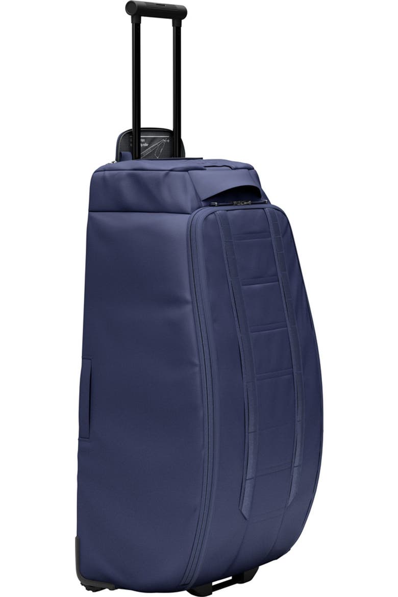 Hugger Roller Bag check In Wheeled Duffel 90L, Alternate, color, Blue Hour