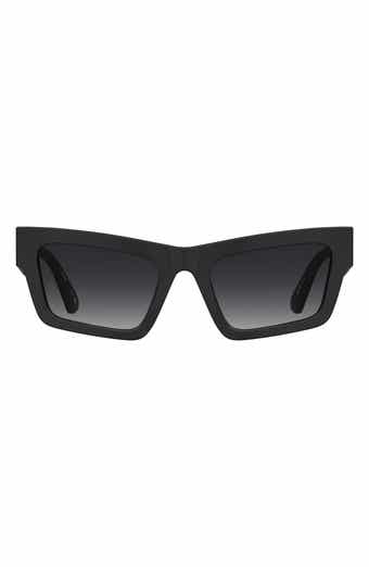 Moschino 53mm Rectangular Sunglasses