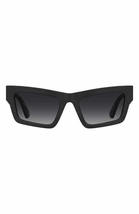 Moschino 53mm Rectangular Sunglasses